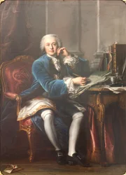 Porträt von Joseph-François-Xavier de Seytres, Marquis de Caumont